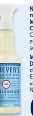 Walmart Mrs. Meyer's Clean Day multi-surface cleaners offer