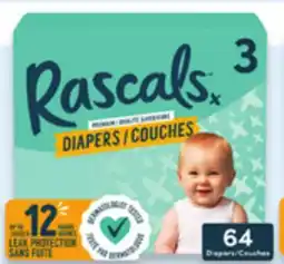 Walmart Rascals premium superpack diapers offer