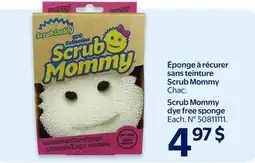 Walmart Scrub Mommy dye free sponge offer