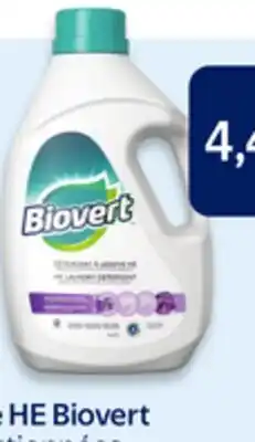 Walmart Biovert HE laundry detergent offer