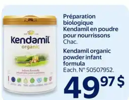 Walmart Kendamil Organic Powder Infant Formula offer