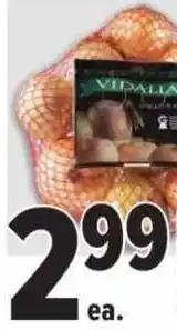Metro Vidalia yellow sweet onions offer