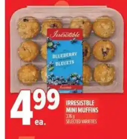 Metro Irresistble mini muffins offer