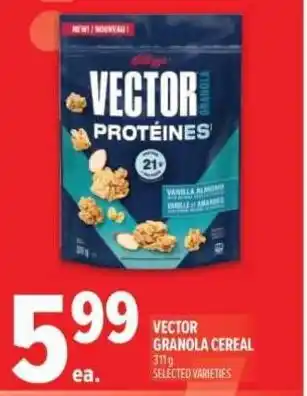 Metro Vector granola cereal offer