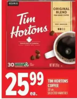 Metro Tim hortons coffee offer