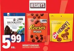 Metro Hershey's chocolate offer