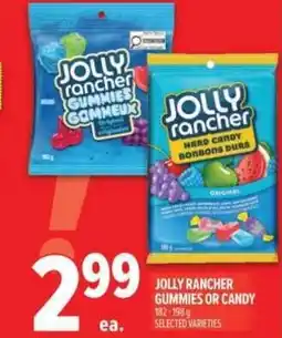 Metro Jolly rancher gummies or candy offer