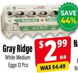 Iqbal Foods Gray ridge white medium eggs offer