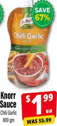 Iqbal Foods Knorr Sauce Chili Garlic offer
