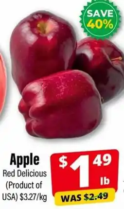 Iqbal Foods Apple Red Delicious offer