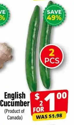 Iqbal Foods English cucumber offer