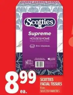 Metro Scotties facial tissues offer