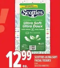 Metro Scotties ultra soft facial tissues offer