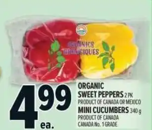Metro Organic sweet peppers offer