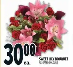 Metro Sweet lily bouquet offer