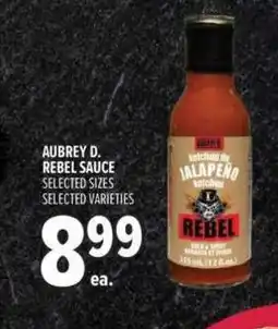 Metro Aubrey d. rebel sauce offer