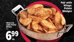 Metro Fresh 2 go large potato wedges offer