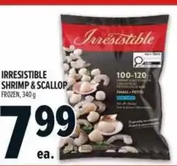 Metro Irresistible shrimp&scallop frozen offer