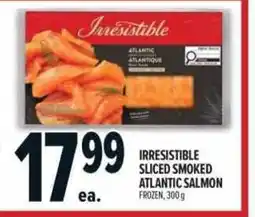 Metro Irresistible sliced smoked atlantic salmon frozen offer