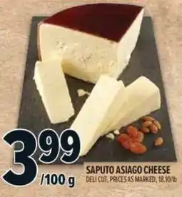 Metro Saputo asiago cheese offer