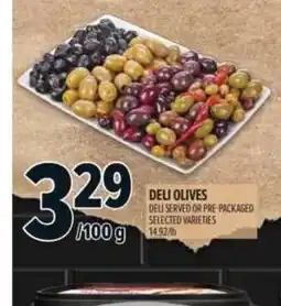 Metro Deli olives offer