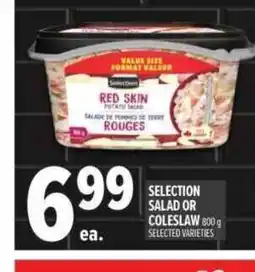 Metro Selection salad or coleslaw offer