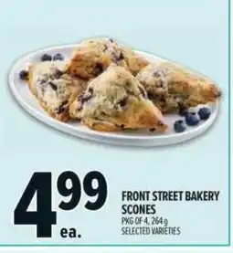 Metro Front street bakery scones offer