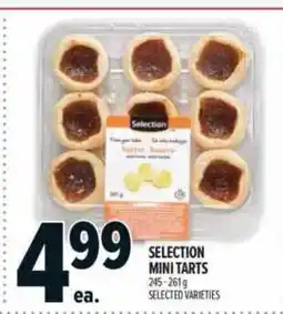 Metro Selection mini tarts offer
