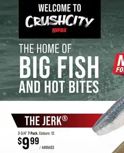 Cabela's Rapala THE JERK offer