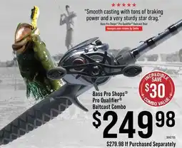 Cabela's Bass Pro Shops Pro Qualifier Baitcast Combo offer
