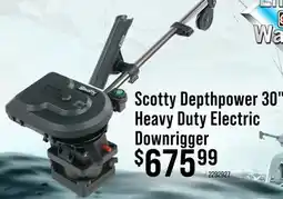 Cabela's Scotty Depthpower 30 Heavy Duty Electric Downrigger offer