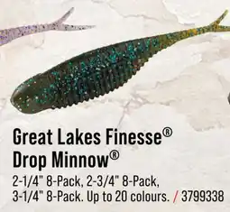 Cabela's Great Lakes Finesse Drop Minnow offer