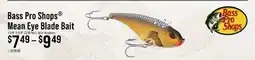 Cabela's Bass Pro Shops Mean Eye Blade Bait offer