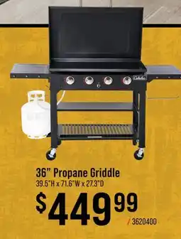 Cabela's Cabela's 36 Propane Griddle offer