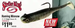 Cabela's Strike King Homing Minnow offer