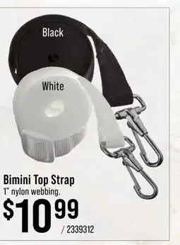 Cabela's Bass Pro Shops Bimini Top Strap offer