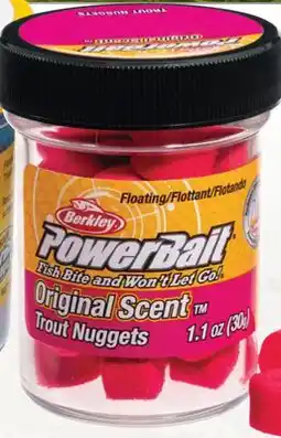 Cabela's Berkley PowerBait Trout Nuggets offer