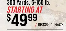 Cabela's PowerPro Spectra Braided Superline - 300 Yards offer