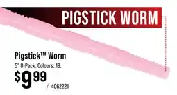 Cabela's Rapala CrushCity Customs Pigstick Worm offer
