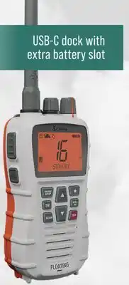 Cabela's Cobra BlueBound 350 VHF Handheld Marine Radio offer
