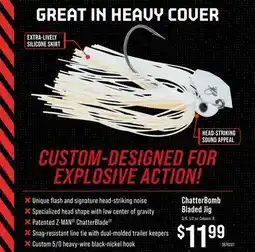 Cabela's ChatterBomb Bladed Jig offer