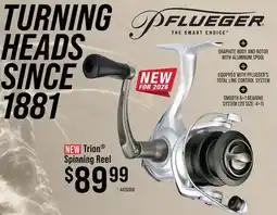 Cabela's PFLUEGER Trion Spinning Reel offer