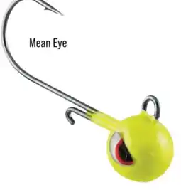 Cabela's WALLEYE ANGLER Mean Eye Jighead offer