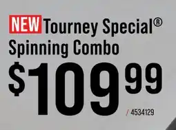 Cabela's Bass Pro Shops Tourney Special Spinning Combo offer
