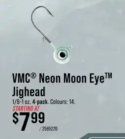 Cabela's VMC Neon Moon Eye Jighead offer