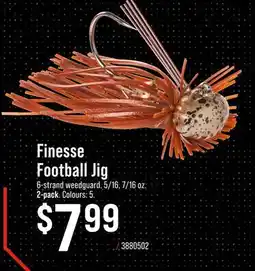 Cabela's Bass Pro Shops Finesse Football Jig offer