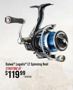 Cabela's Daiwa Legalis LT Spinning Reel offer