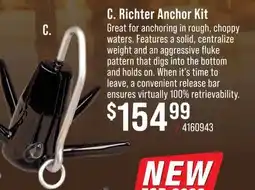 Cabela's Bass Pro Shops Richter Anchor Kit offer