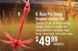 Cabela's Bass Pro Shops Grapnel Anchor Kit offer