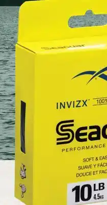 Cabela's Seaguar InvizX Fluorocarbon offer